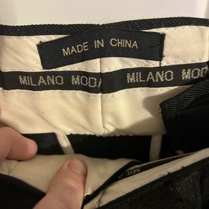 Men’s black dress pants